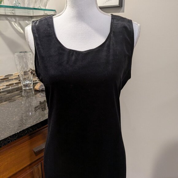 Timeless Elegance Crushed Velvet Sleeveless Slip Maxi Dress with Modesty Jacket - Picture 12 of 13